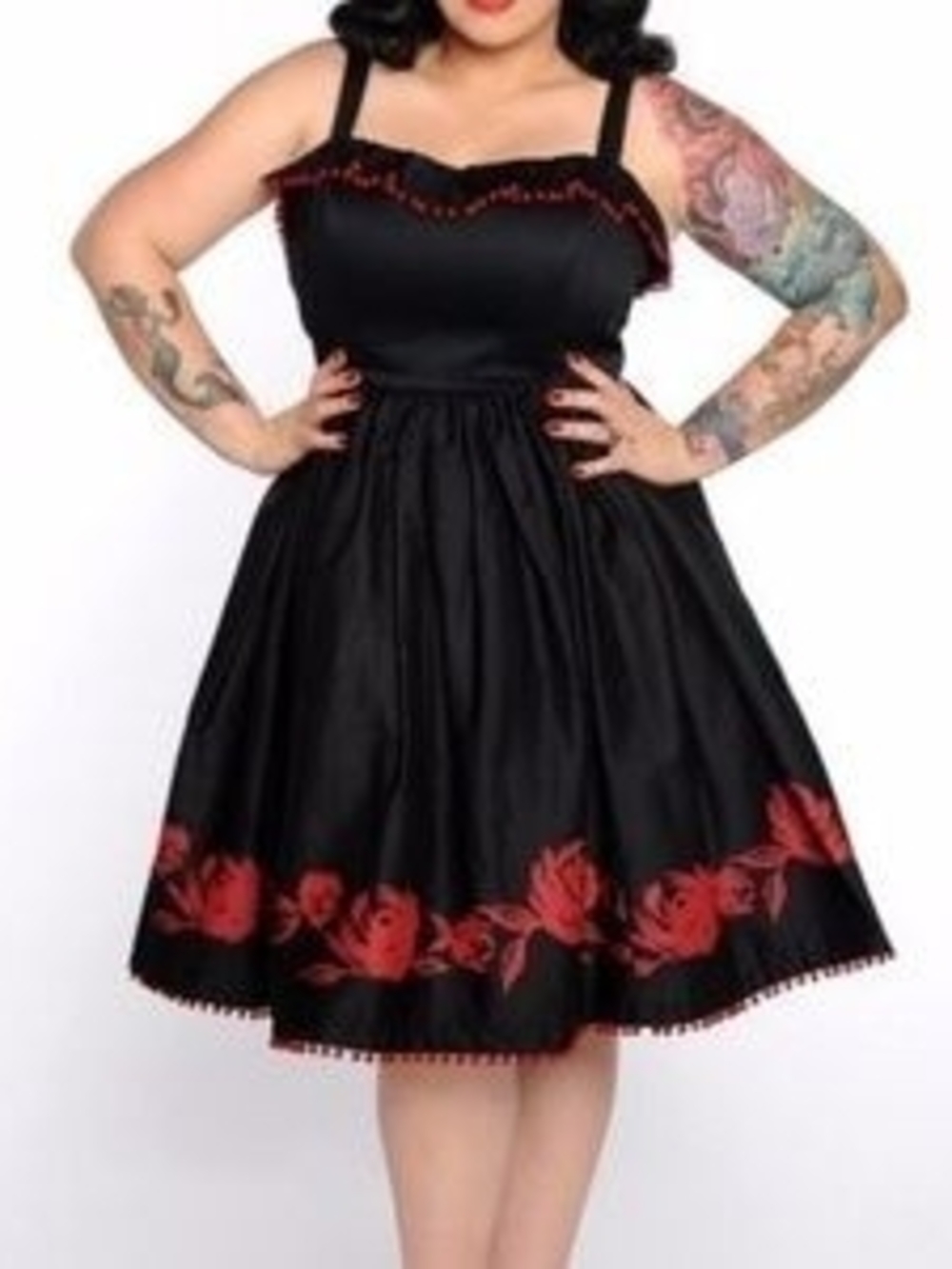 Pinup Couture Bella Donna Dress | Pinup Girl Clothing